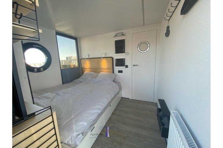 Hausboot Fjord Ankerplatz Mit Biosauna In Schleswig Kültér fotó